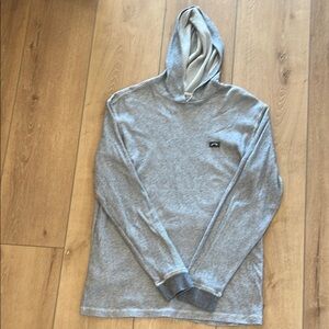 Billabong Men’s Gray Hoodie Size XL